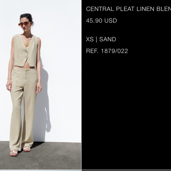 Linen pants - Picture 2 of 2